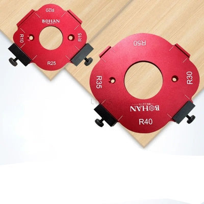 Arc Angle Positioning Template 4 In 1 Corner Radius Cutting Guide