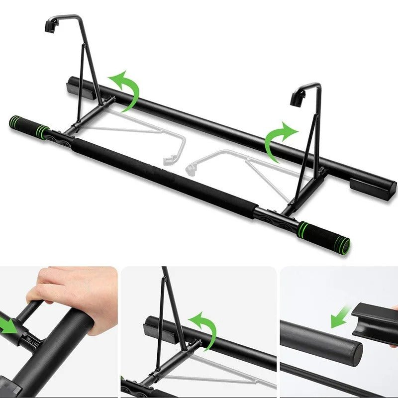 Doorway Pull-up Bar 4 In 1 Multi-Grip With Larger Hooks Technology