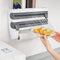Plastic Wrap Dispenser 4 In 1 Kitchen Roll Holder Organizer
