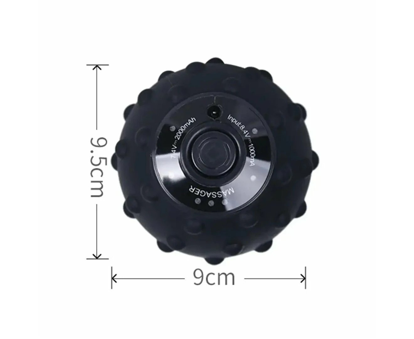 4-Speed Vibrating Massage Ball For Muscle Relief And Fitness Therapy