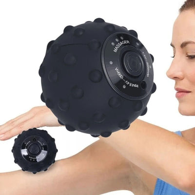 4-Speed Vibrating Massage Ball For Muscle Relief And Fitness Therapy