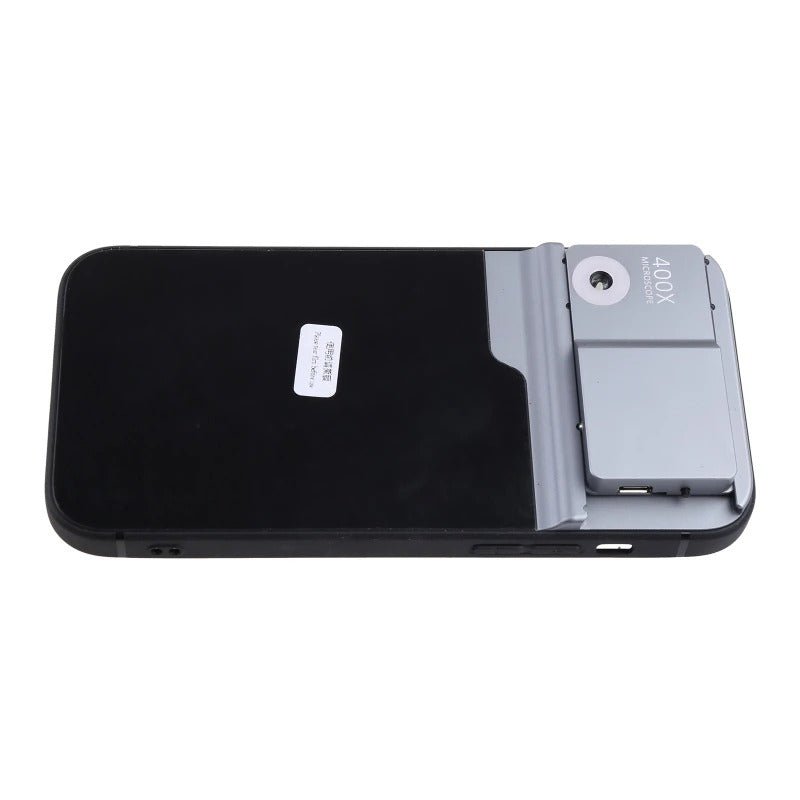 Phone Microscope 400X Lens With Built-in Light And Protective Case