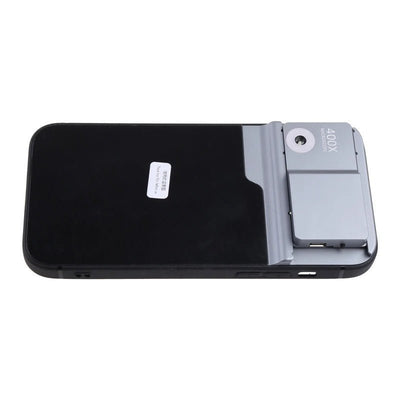 Phone Microscope 400X Lens With Built-in Light And Protective Case