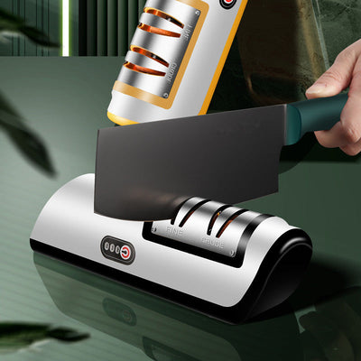 USB Rechargeable Electric Knife Sharpener Adjustable For Knives Scissors