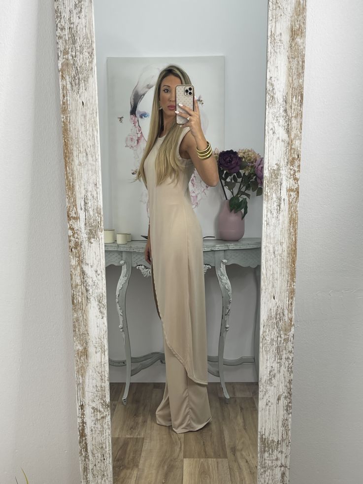 7 Colors Jersey Mature Women Suit Elegant Comfortable Design