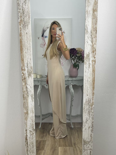 7 Colors Jersey Mature Women Suit Elegant Comfortable Design