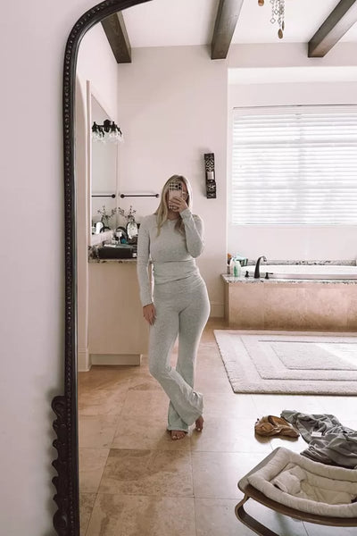 Cotton Jersey Lounge Set Comfortable Soft Casual Wear For Home