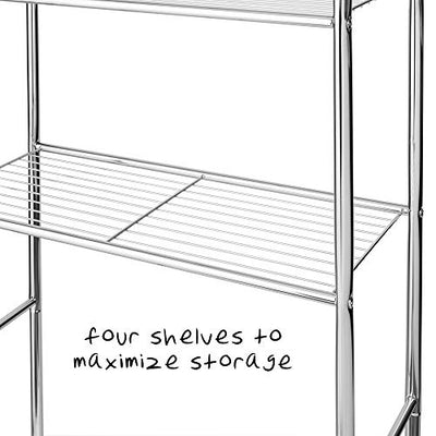 Space Saver Shelf Chrome 24 Inch Length 11 Inch Width