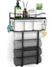 Bathroom Towel Rack Wall Mounted Bath Towel Storage Holder Set