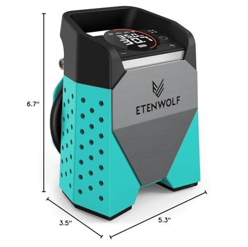 ETENWOLF ZEPHYR S3 Portable Tire Inflator Fast Air Compressor