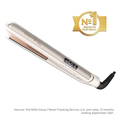 Therapy 1 Inch Hair Straightener Iron With Argan Oil Keratin Infusion