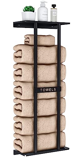 Bathroom Towel Rack Wall Mounted 30 Inch Durable Storage Rack