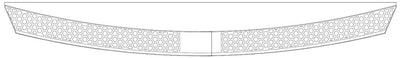 Dawn Enterprises Durable Rear Bumper Protector RBP 005 Car Accessory