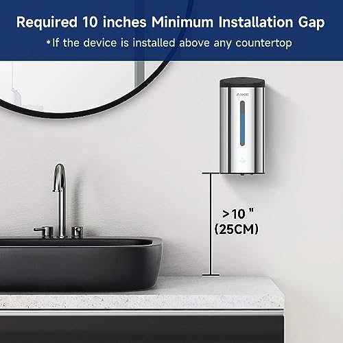 Mount Automatic Liquid Soap Dispenser Large Capacity 27oz Touchless
