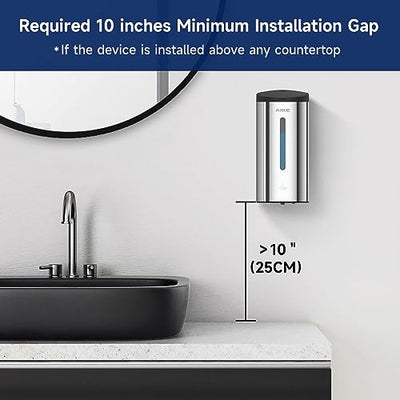 Mount Automatic Liquid Soap Dispenser Large Capacity 27oz Touchless