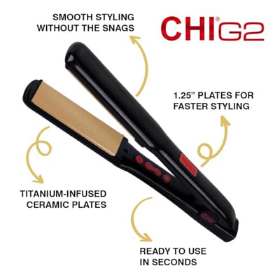 Hair Straightener Ceramic Heater For Smooth Sleek Hair Finish