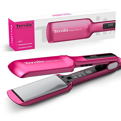 2 Inch Ceramic Hair Straightener Wide Plate Flat Iron