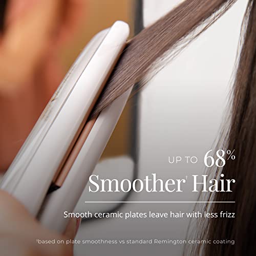 Therapy 1 Inch Hair Straightener Iron With Argan Oil Keratin Infusion