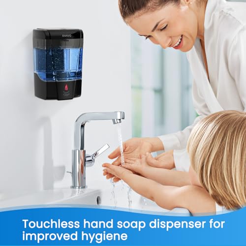 Automatic Soap Dispenser Wall Mount Hand Sanitizer 600ml Capacity