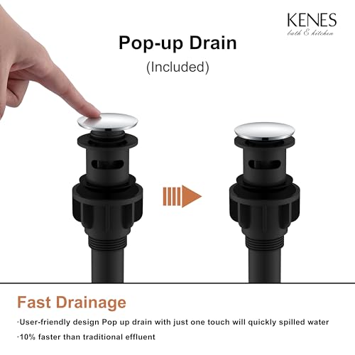 Single Handle Bathroom Faucet Modern Sink Mixer Tap For Lavatory