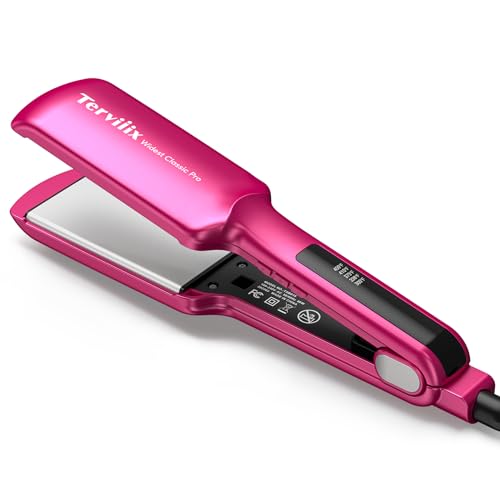 2 Inch Ceramic Hair Straightener Wide Plate Flat Iron