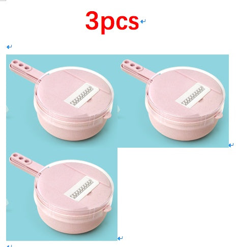 8 In 1 Mandoline Slicer Vegetable Cutter Potato Peeler Grater Strainer