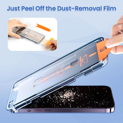 Tempered Glass Screen Protector For IPhone With Anti-Peeping And Dust Removal