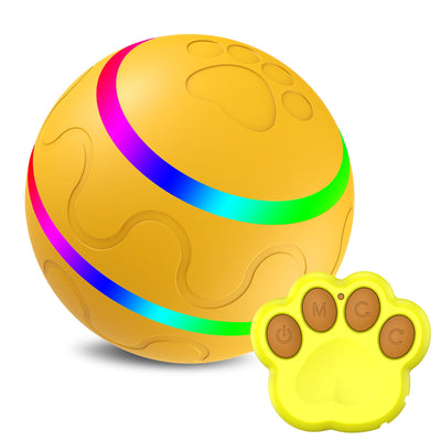Automatic Cat Toy Ball USB Self Rotating Interactive Play Ball