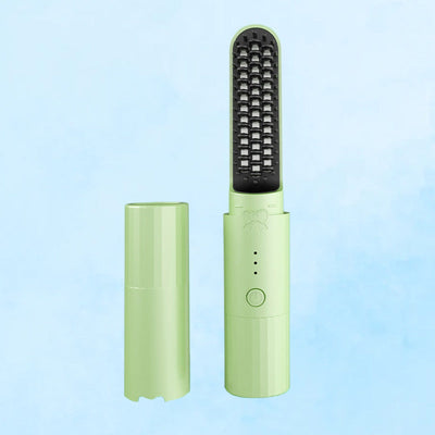 2-in-1 Rechargeable Straightening Comb Long-Lasting Hair Styler