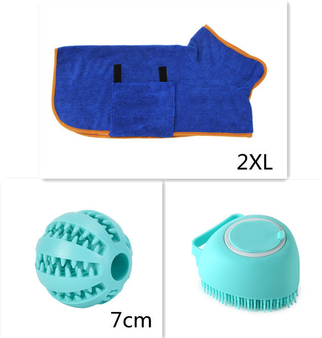 Silicone Dog Grooming Brush Bath Massage Gloves Shampoo Dispenser