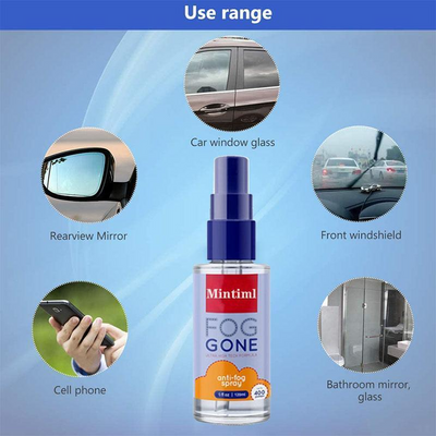 Anti Fog Spray For Glasses Eyewear Goggles Non Reflective Lenses
