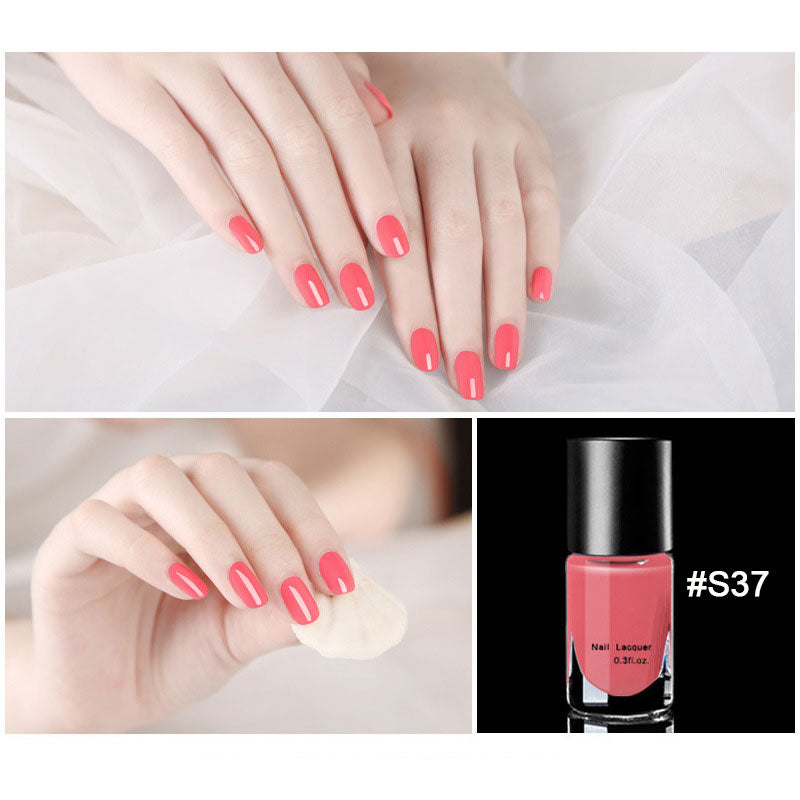 Removable Nail Polish Quick Dry Long Lasting Baking Free Formula