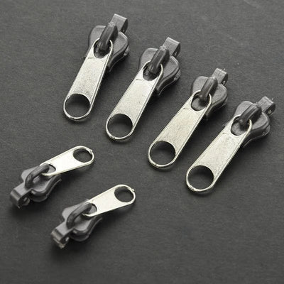 Fix Zip Puller Set 6PCS Durable Zipper Repair Puller Replacement Kit