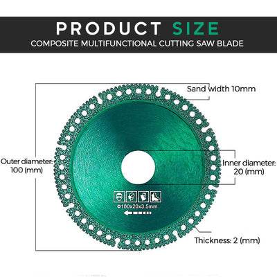 Indestructible Cutting Disc 2.0 Fast Durable Metal Cutter