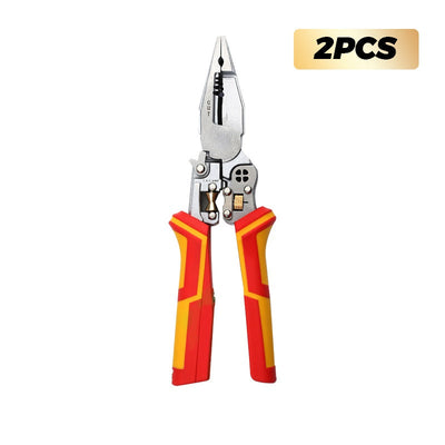 8-In-1 Wire Stripper With Voltage Tester Multi-Function Tool Kit