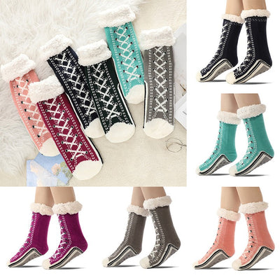 Ultra Thick Warm Slipper Socks Cozy Comfort For Home Use