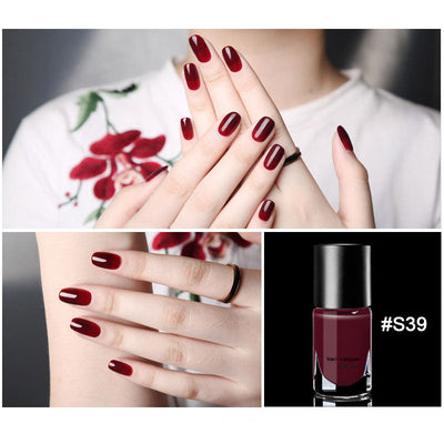 Removable Nail Polish Quick Dry Long Lasting Baking Free Formula