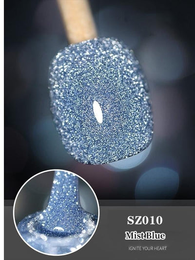 High Density Glitter Gel Nail Polish Sparkling Shine Colors