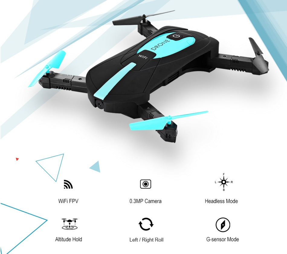 JY018 Black Bee Drone With Wifi Fixed Aerial