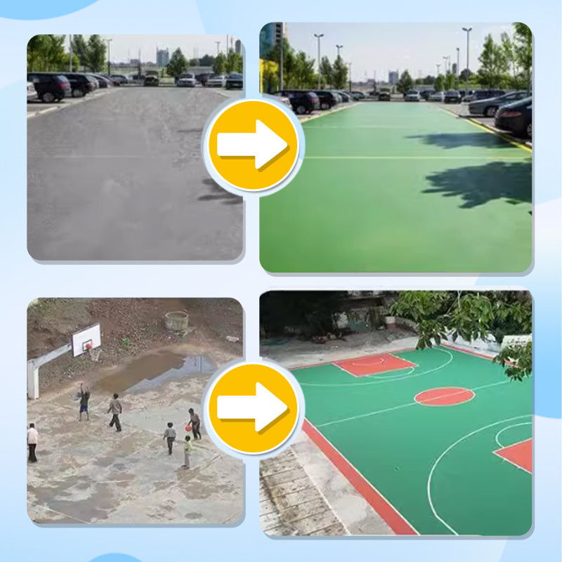 Water-Based Epoxy Floor Paint Waterproof Durable Indoor Outdoor Coating