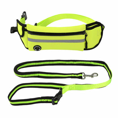 Dog Walking Waist Bag For Hands Free Outdoor Sports