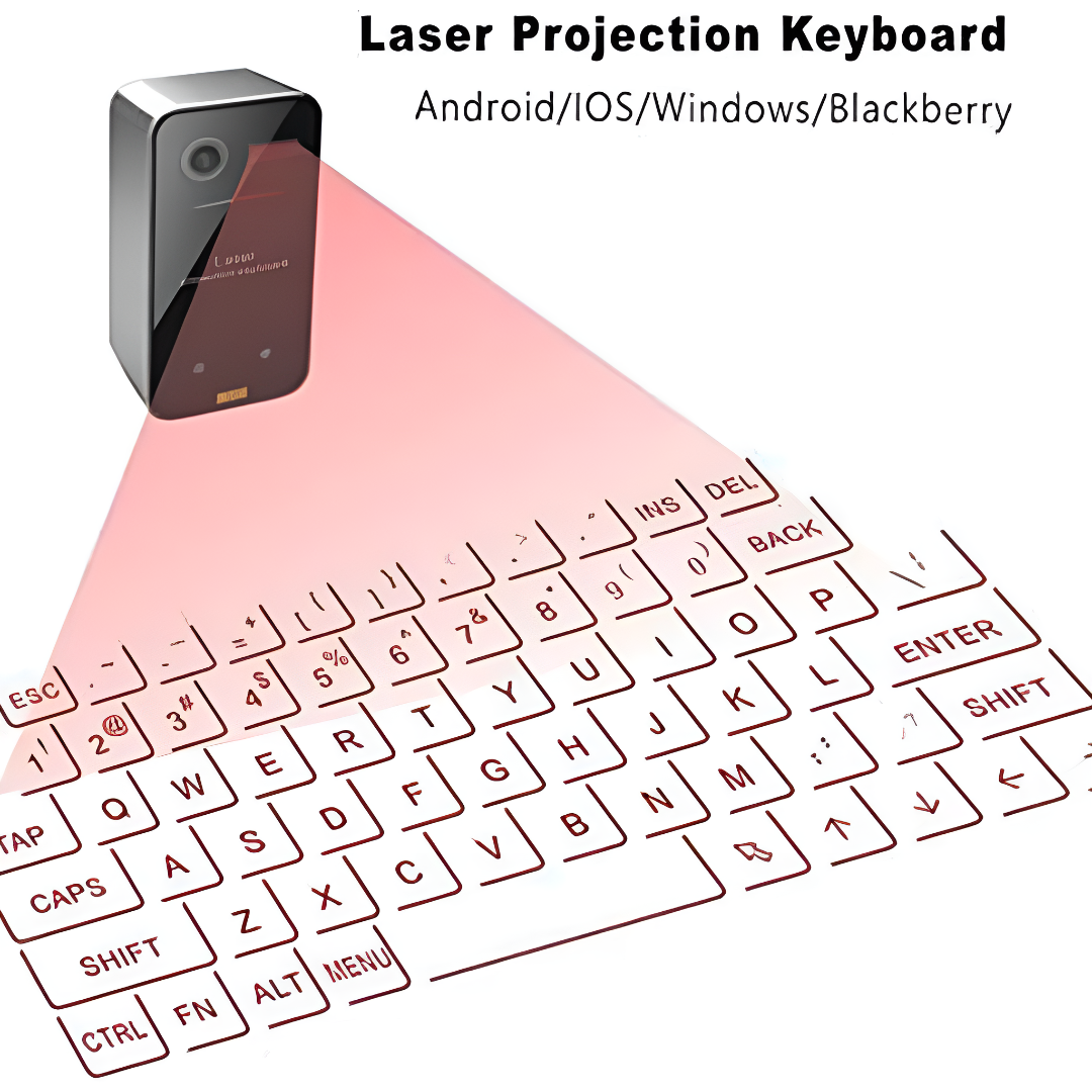Bluetooth Laser Keyboard Portable Virtual Projection Wireless Keyboard