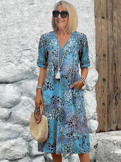 Vibrant Midi Dress Elegant Summer Style Perfect For Every Occasion