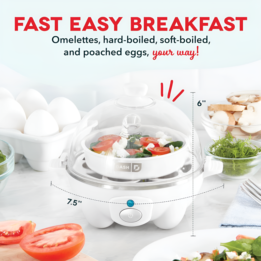 Electric Egg Cooker Rapid Boil Machine For Perfect Eggs
