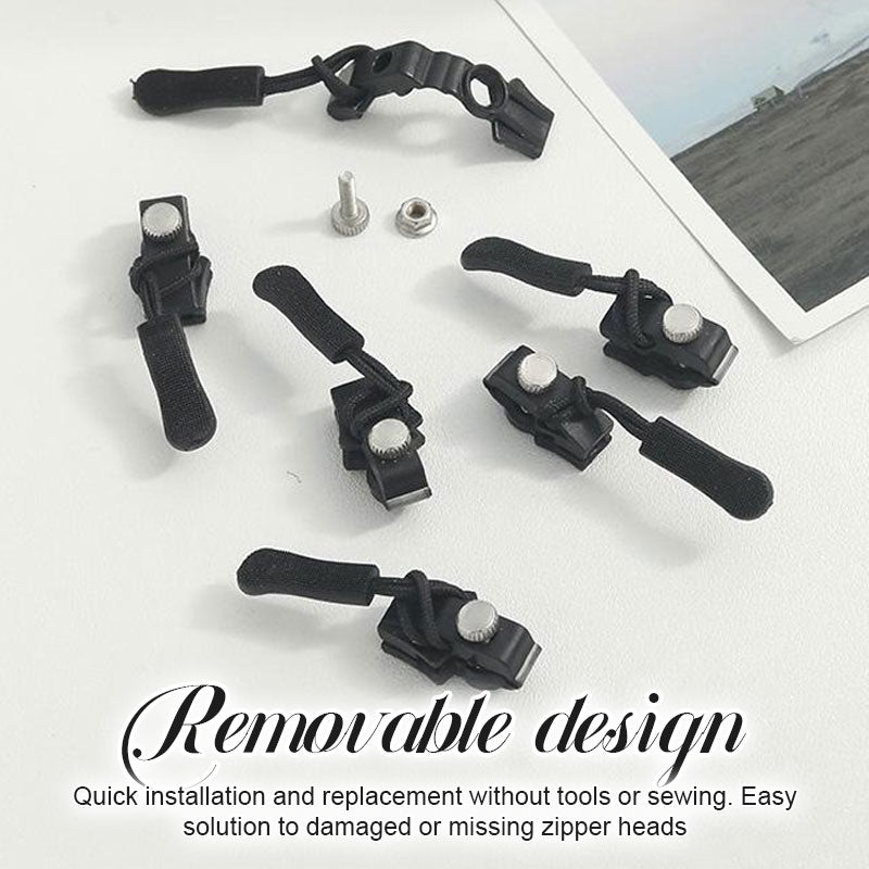 Removable Zipper Pull For Easy Replacement And Repair