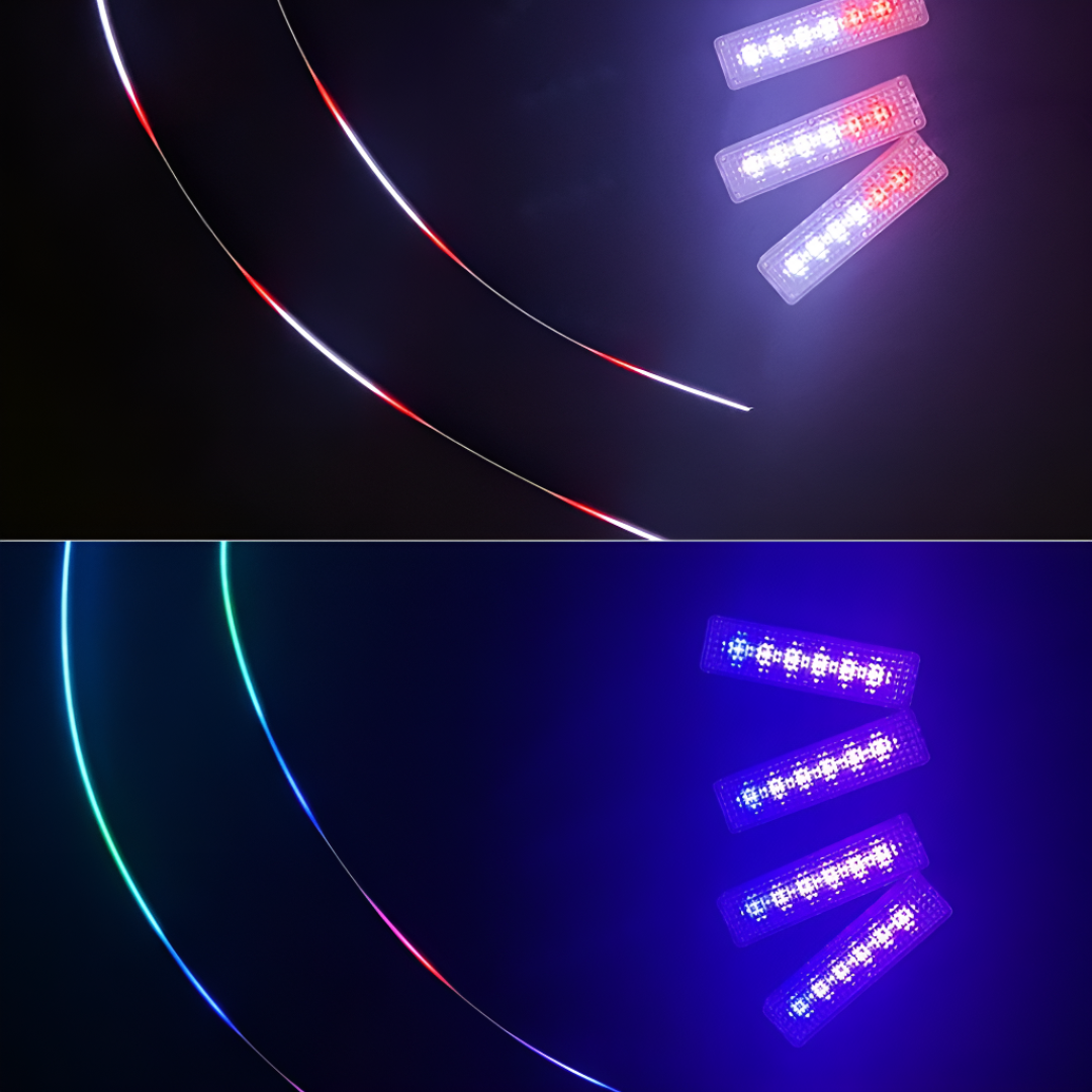 Car Interior LED Strip Lights RGB Ambient Lighting Kit