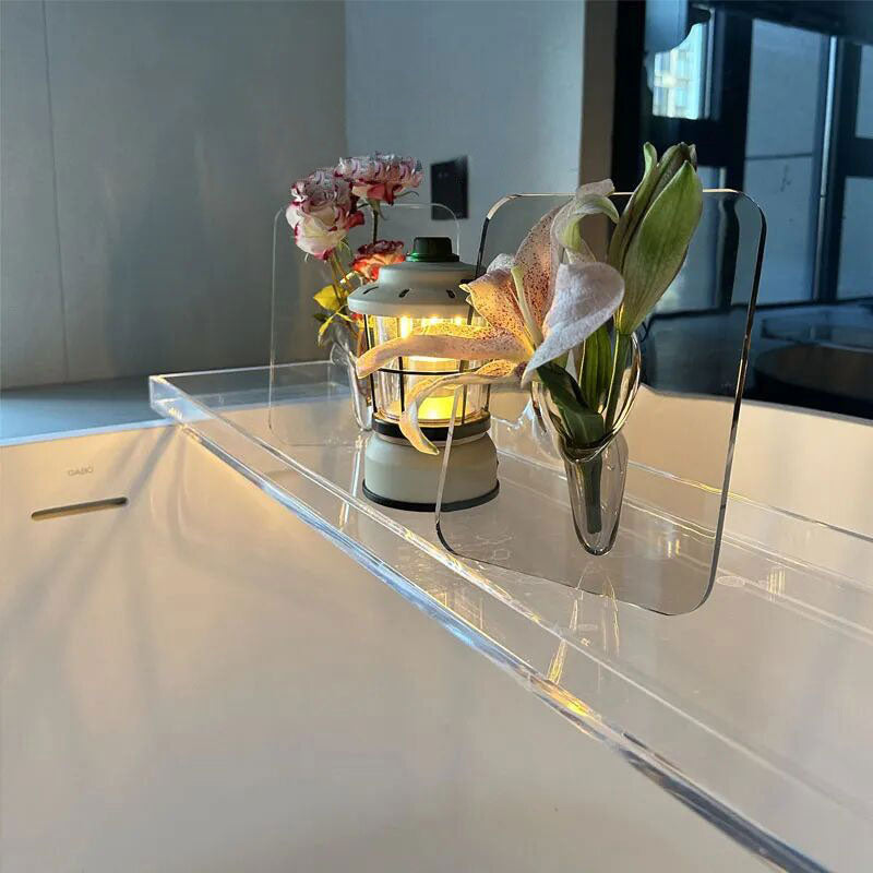 Acrylic Photo Frame Vase For Stylish Flower Arrangement Decor