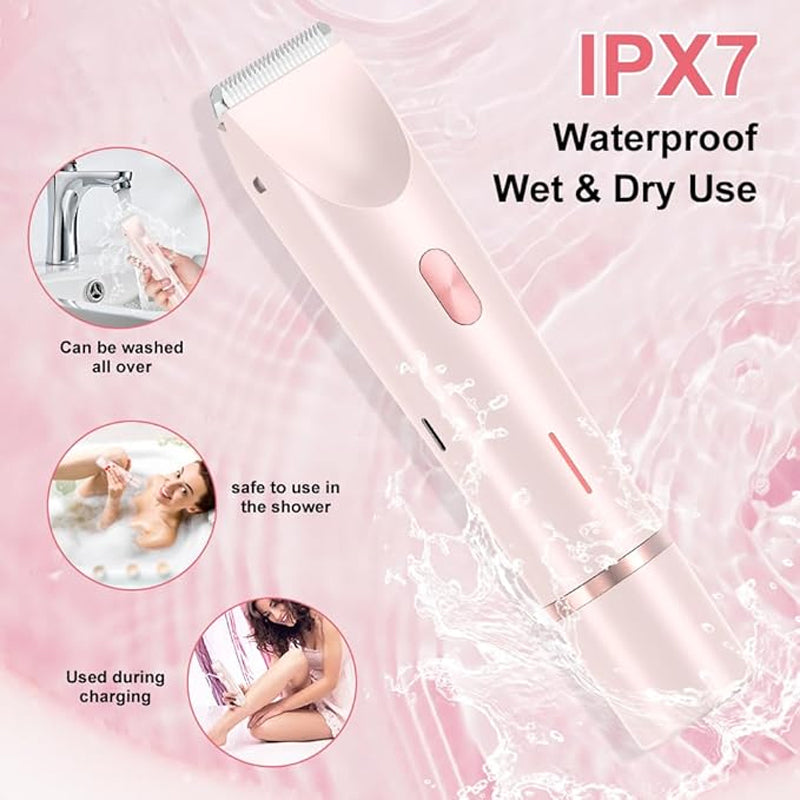 Women's Electric Shaver Double Head Smooth Gentle Hair Removal