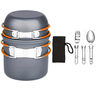 Lightweight Camping Cookware Set Portable Outdoor Cooking Essentials