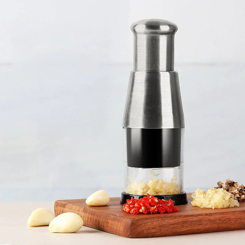 Garlic Chopper Efficient Manual Vegetable And Herb Cutter Tool
